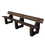 Lange tuinbank Bonn 360 ML - 360cm - Afbeelding 2