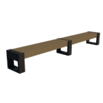 Veelzijdige tuinbank Canvas 360 - 372cm