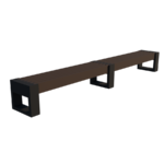 Veelzijdige tuinbank Canvas 360 - 372cm - Afbeelding 2
