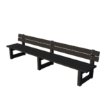 Extra lange parkbank London 360 ML - 360cm - Afbeelding 5