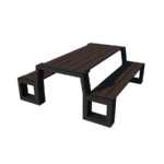 Duurzame Picknicktafel type Matrix 008 - 194 cm - Afbeelding 2