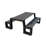 Duurzame Picknicktafel type Matrix 008 - 194 cm - Afbeelding 3