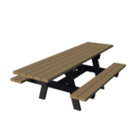 Duurzame picknicktafel type Oslo XL - 240 cm