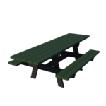Duurzame picknicktafel type Oslo XL - 240 cm - Afbeelding 4