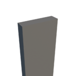 Plank met rechte hoek E - Afbeelding 3