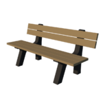 Populaire parkpank type Porto - 180 cm