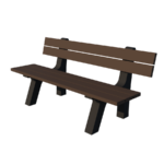 Populaire parkpank type Porto - 180 cm - Afbeelding 2